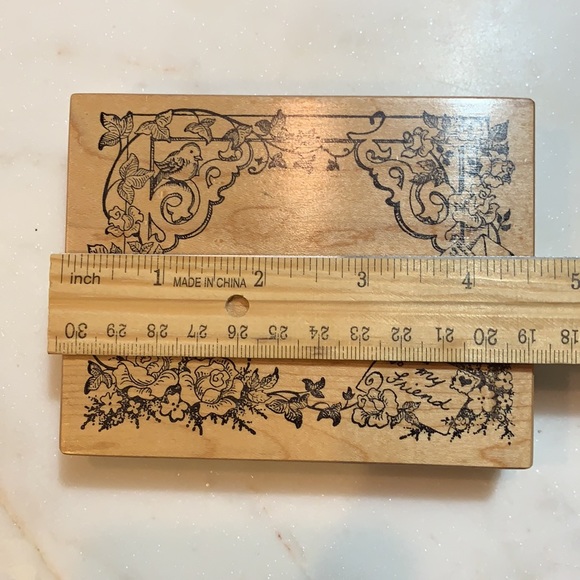 Rubberstamp bundle for card making. Includes alphabet letters - Picture 12 of 17